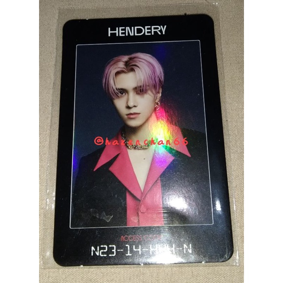 

WTS Hendery YB & ACCES CARD