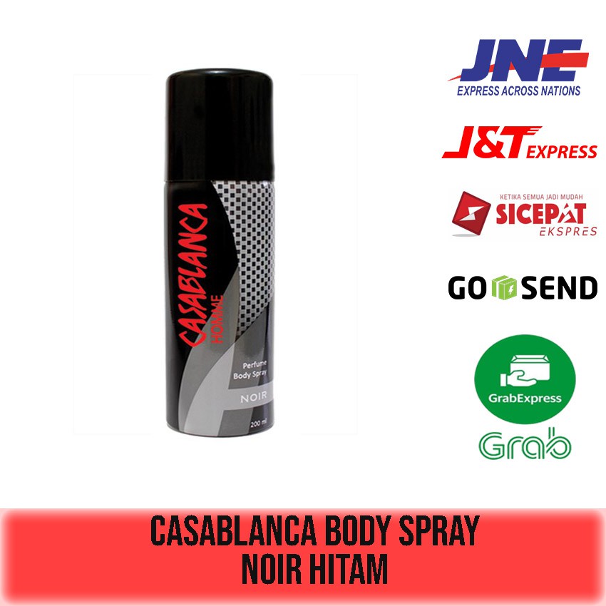 CASABLANCA HOMME/FEMME PARFUME BODY SPRAY 65ml 100ml 200ml (KALENG)