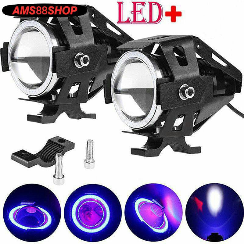 lampu tembak - lampu sorot angle eyes-devil eyes LED u7 cree transformer projector - projie motor