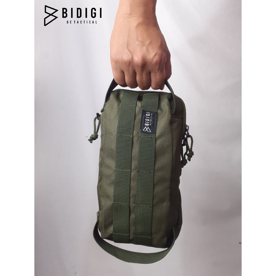 WAISTBAG ARMY/SLINGBAG / TAS SLEMPANG/ TAS PINGGANG TACTICAL BIDIGI CAPSUL