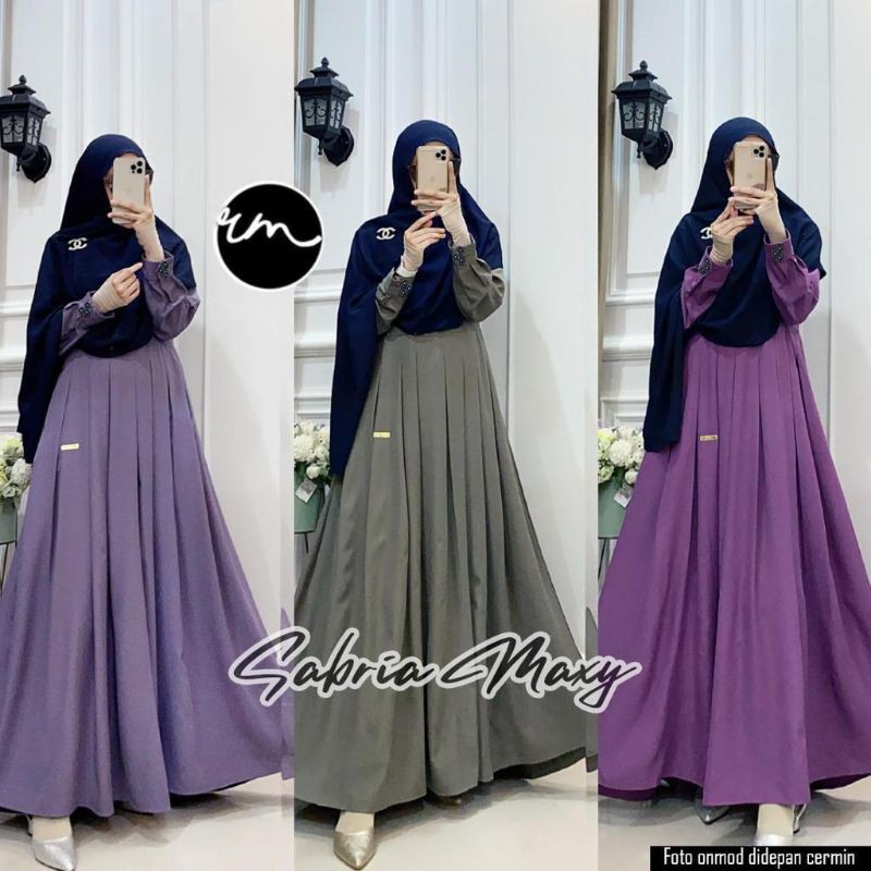 Gamis polos SABRIA ori RATU