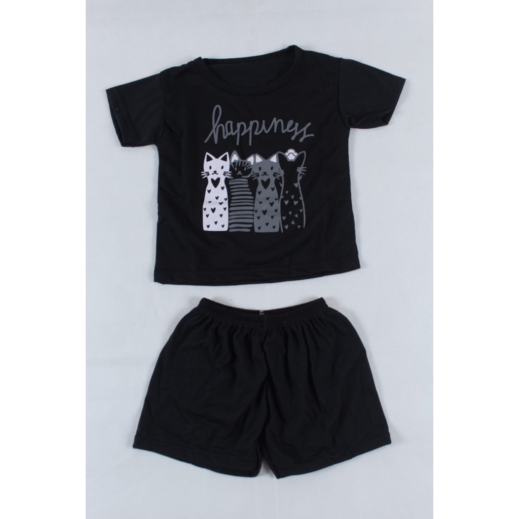 BEFAST - ZTL Setelan Anak MIRUKA / Setelan anak Pines unisex / Atasan Lengan Pendek +Celana Pendek / Setelan Anak-Anak / Fashion Kekinian Anak / Set Motif Gambar / Terbaru 2022