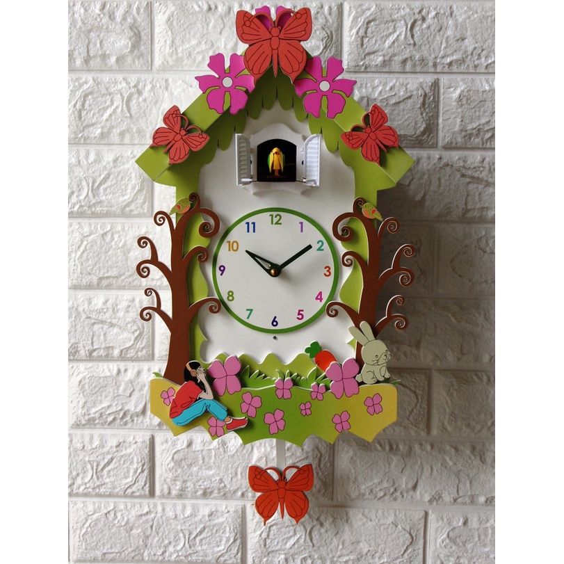 Jam Dinding Kukuk Import 60953B