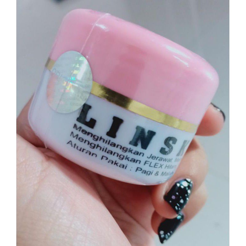 CREAM LINSKY PINK KHUSUS JERAWAT ORIGINAL BERSEGEL EMBOS BERHOLOGRAM TERMURAH