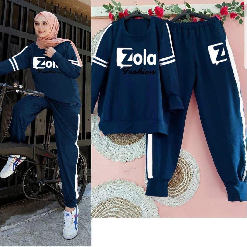 INDOBEST SETELAN ZOFA GOWES / SET WANITA OLAHRAGA GYM SPORT