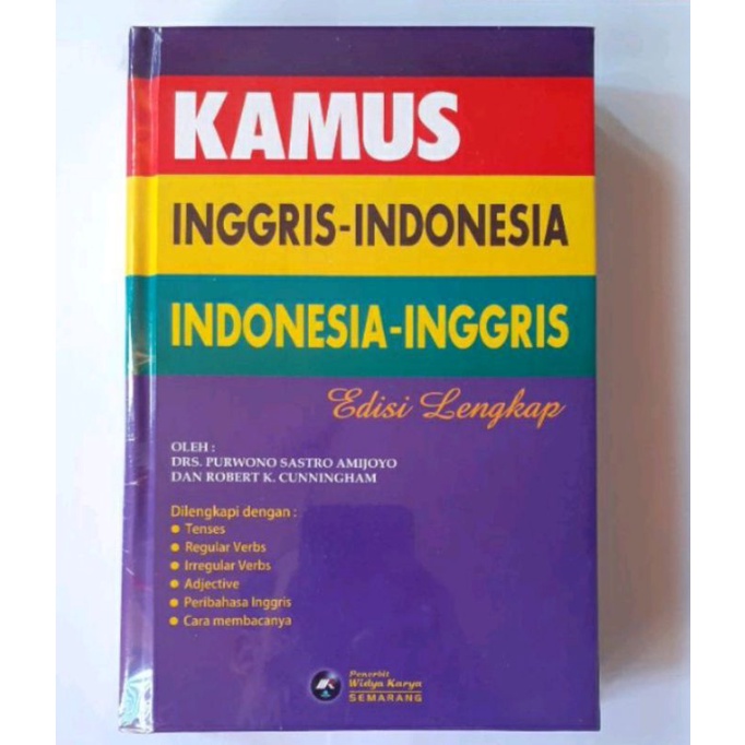 

Kamus Lengkap Inggris-Indonesia Indonesia-Inggris WK / Kamus Pelangi