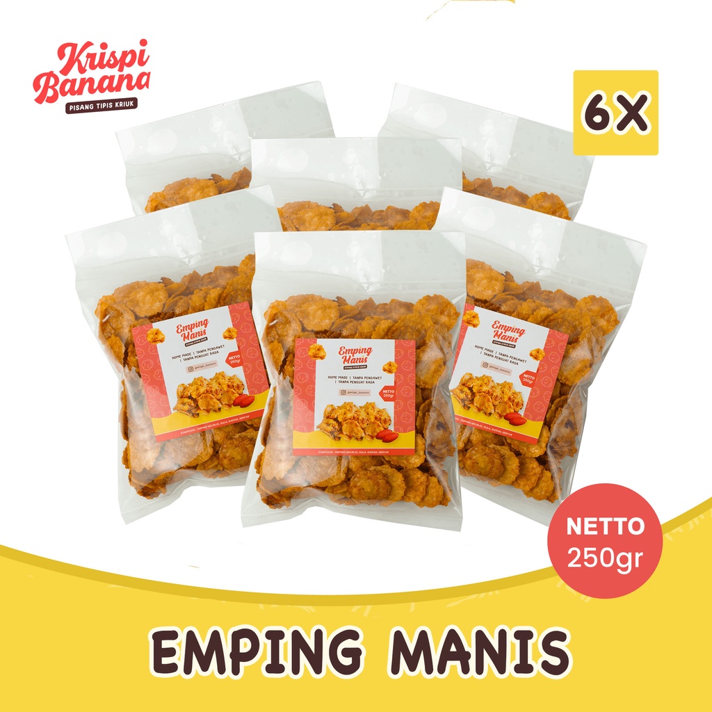 

EMPING MANIS Kriuk Empuk (Paket 6)