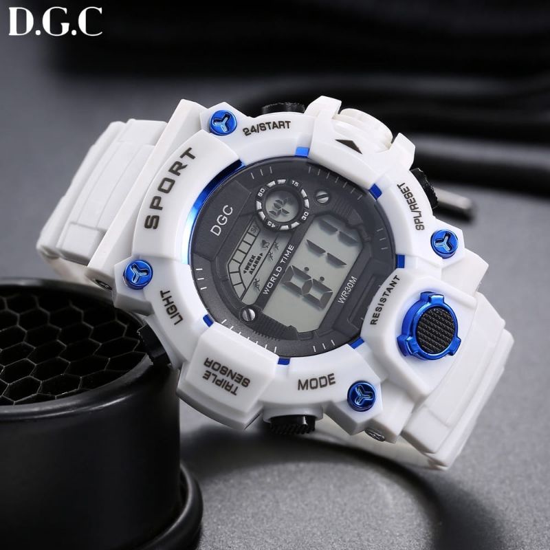 Jam Tangan DGC Sport Jam Tangan Sport Pria Tahan Air Waterproof Jam Tangan Digital Outdoor