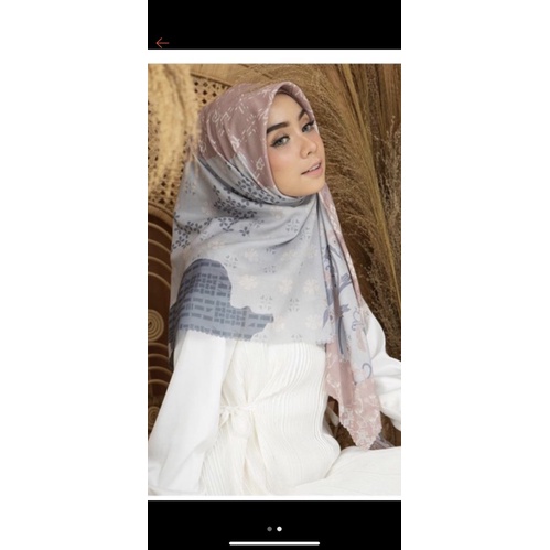 preloved iswara scarf naraya wearing klamby original