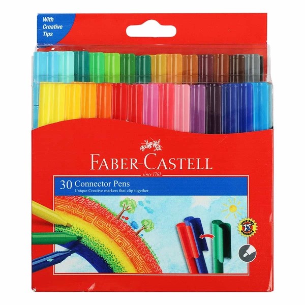 

Spidol Set Faber castell Connector Pen 30 Warna -SHAGB