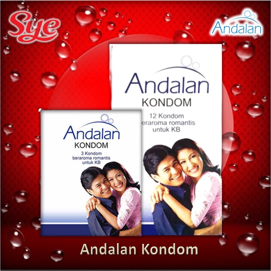 BPOM KONDOM ANDALAN ISI 3 &amp; ISI 12 / ANDALAN KONDOM GERIGI / ANDALAN CONDOM IMPOR / SYE