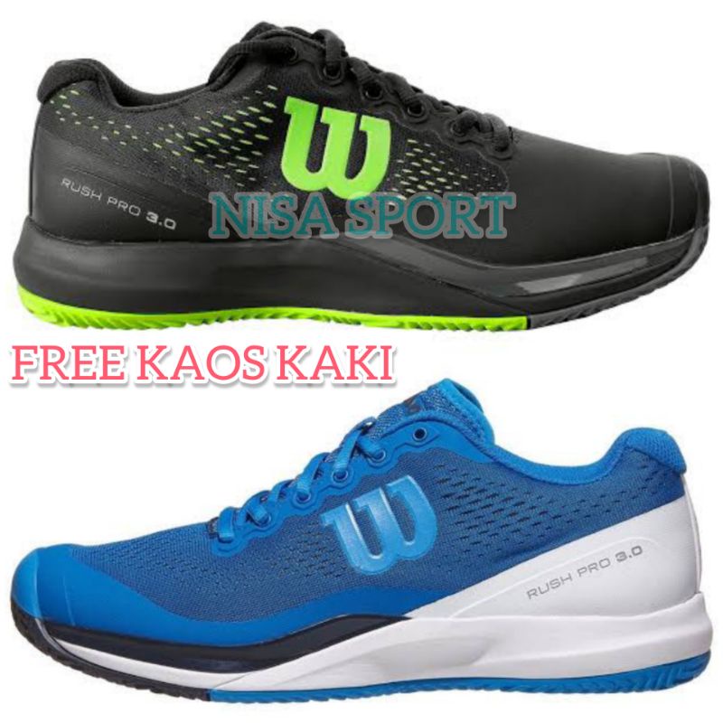 Sepatu Tenis Wilson Pria Dan Wanita Super Premium Impor Sepatu Tennis Lapangan