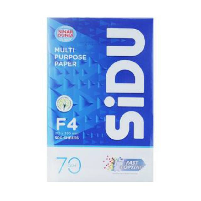 

Kertas F4 sidu 75gsm