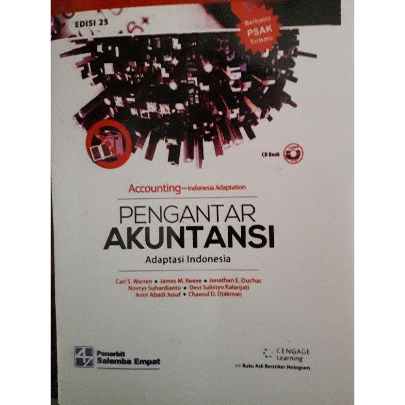 

pengantar akuntansi adaptasi indonesia edisi 25