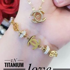 TiTanium set gelang kalung Z05