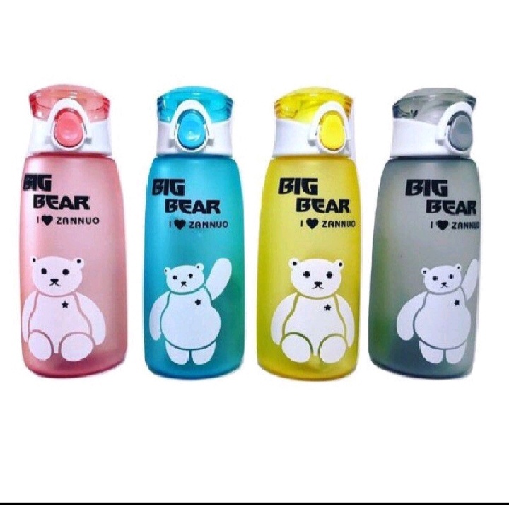 Promo Botol Minum Anak Karakter Big Bear 500 Ml/Botol Karakter Lucu