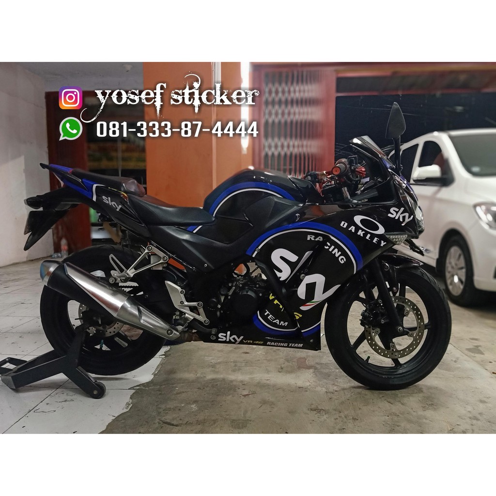 Modifikasi Cbr K45 Hitam