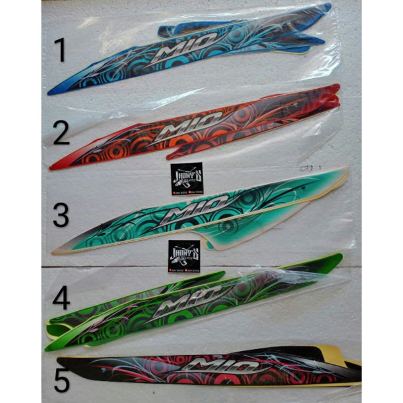 STIKER STRIPING LIS BODY MOTOR YAMAHA MIO SPORTY 2011-2012 CW