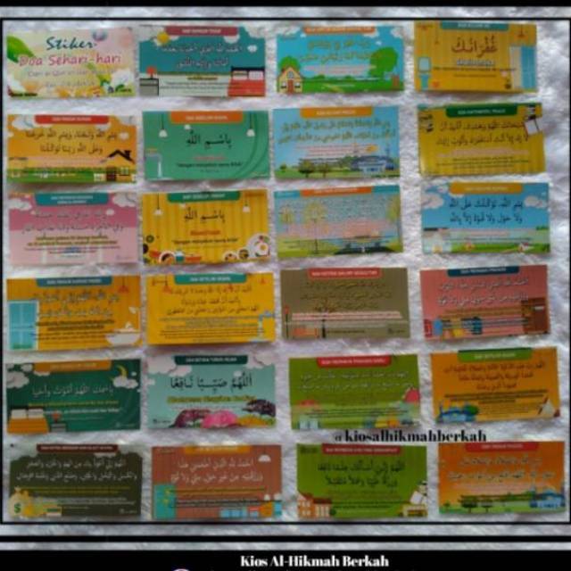 

Stiker Do'a Harian | Stiker Do a Islami | Stiker Doa Anak Muslim | Stiker Do'a Sehari Hari Murah