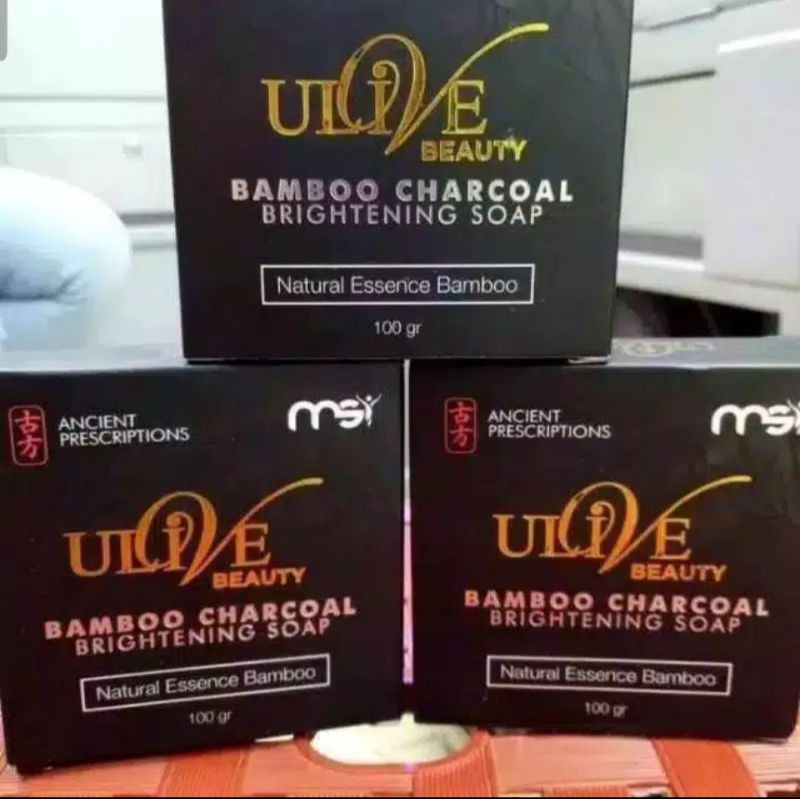 MSI Sabun Bamboo/Sabun Bamboo Charcoal brightening soap Original 100%