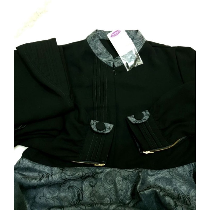 Gamis Rumah Hafidzah (RH) JSL hitam new size S