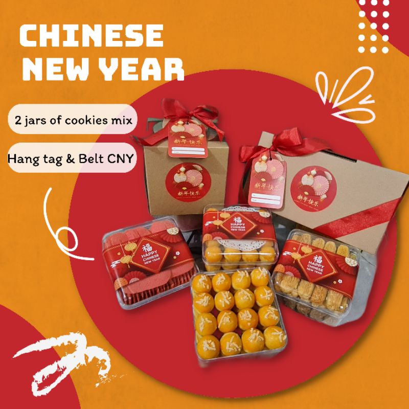 

hampers chinese new year cny kue kering enak nastar kastengel putrisalju lidah kucing