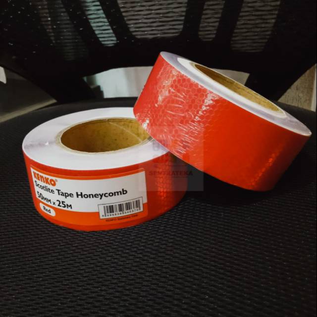 

KENKO SCOTLITE TAPE HONEYCOMB ( 50mm X 35m ) RED