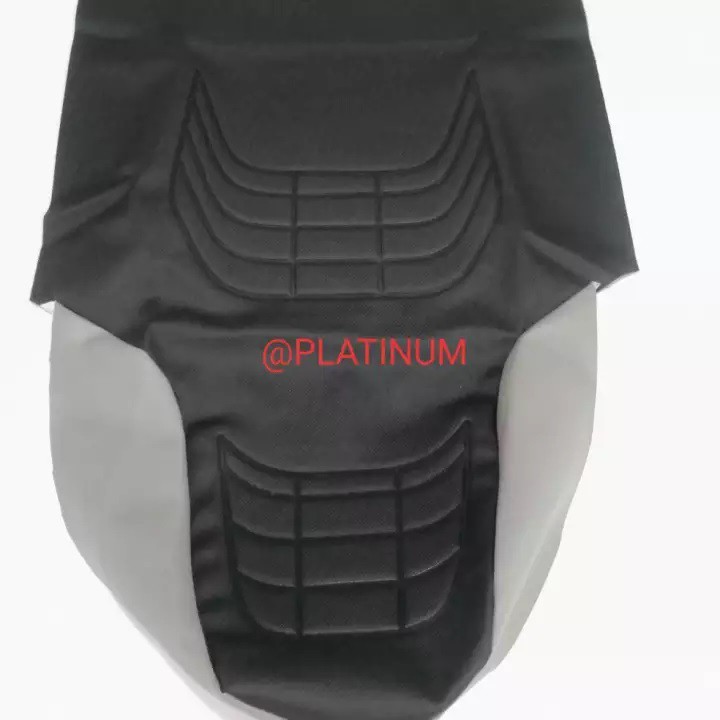 Kulit jok / Custom jok / Sarung jok motor VIXION bahan PRESS PRIMA Warna Abu