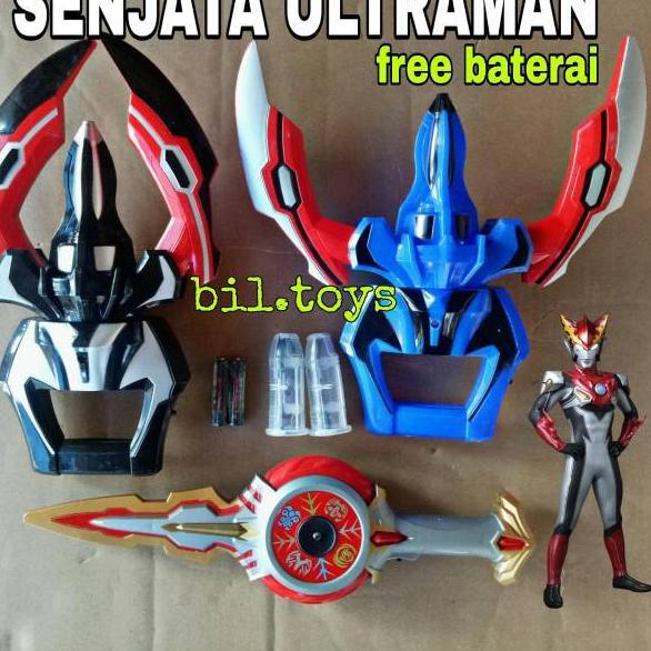 iqz ALAT BERUBAH ULTRAMAN GEED ORB MAINAN ANAK PEDANG CAKAR TRISULA ULTRAMAN GEED ♣ 69