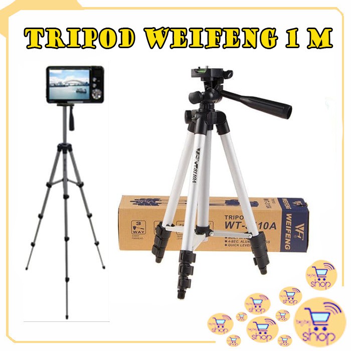 [TERMURAH] TRIPOD WEIFENG WT3110A - TRIPOD UNTUK HP DAN KAMERA TERBAIK