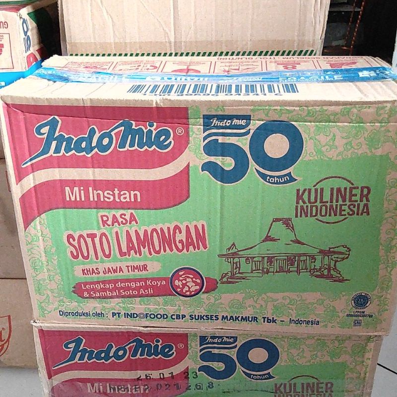 indomie soto lamongan 1 kardus