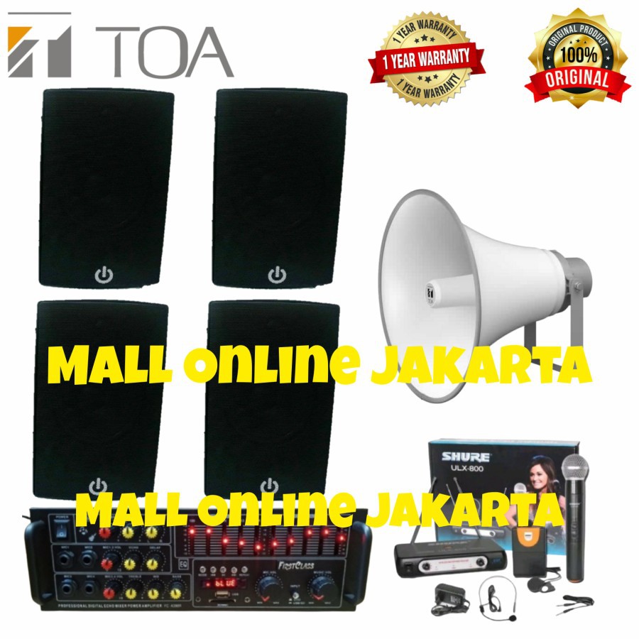 Paket Sound System Masjid Musholla Toa Wireless