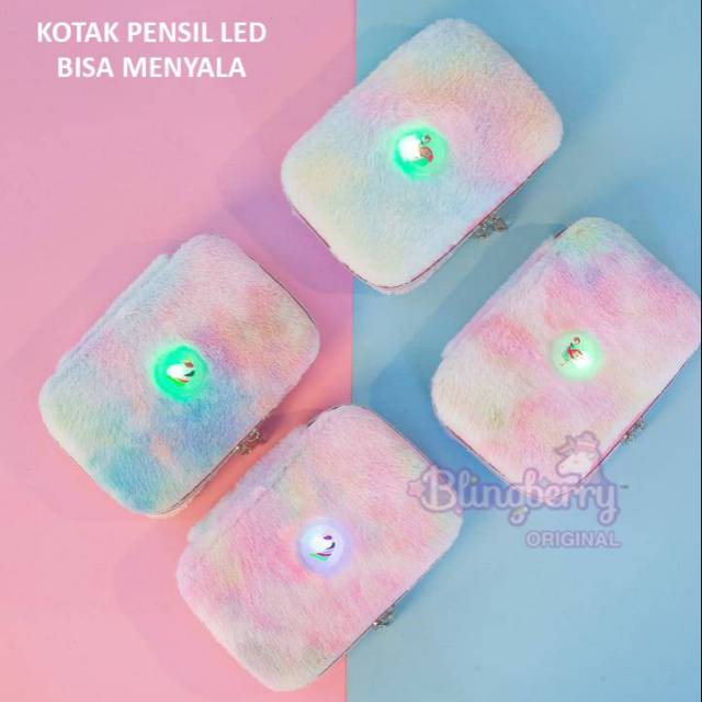 

kotak pensil unicorn LED