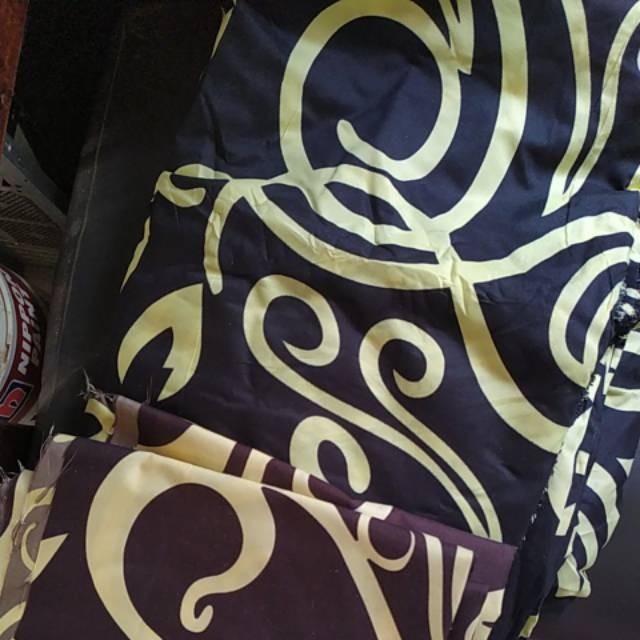 Kain Sprei Meteran Ecer Motip Tralis