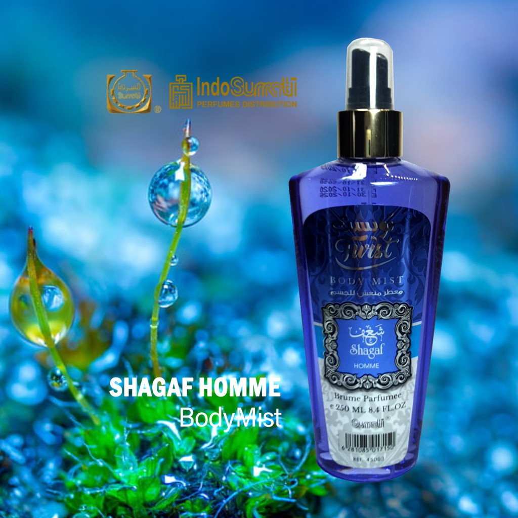 Body Mist 250ml - SHAGAF HOMME | Parfum Surrati