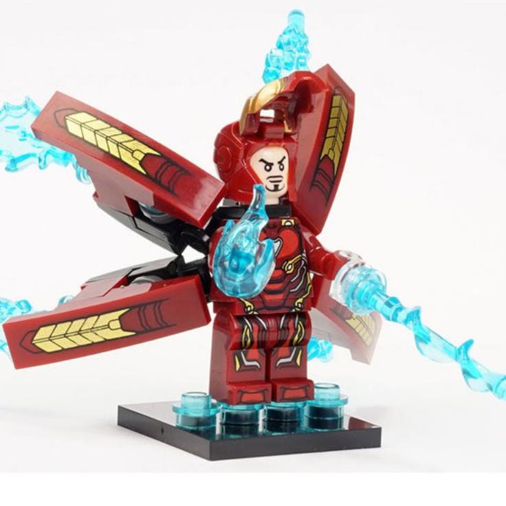 ❄ Lego Ironman Mark 50 Super Hero Marvel Comics Minifigure Hulk ▲