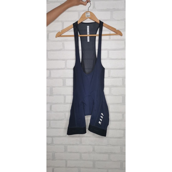 MAAP Women Training Bib Shorts Navy Size XS (USED/PRELOVED) Bukan PNS Pas Normal Studios Rapha BBUC 