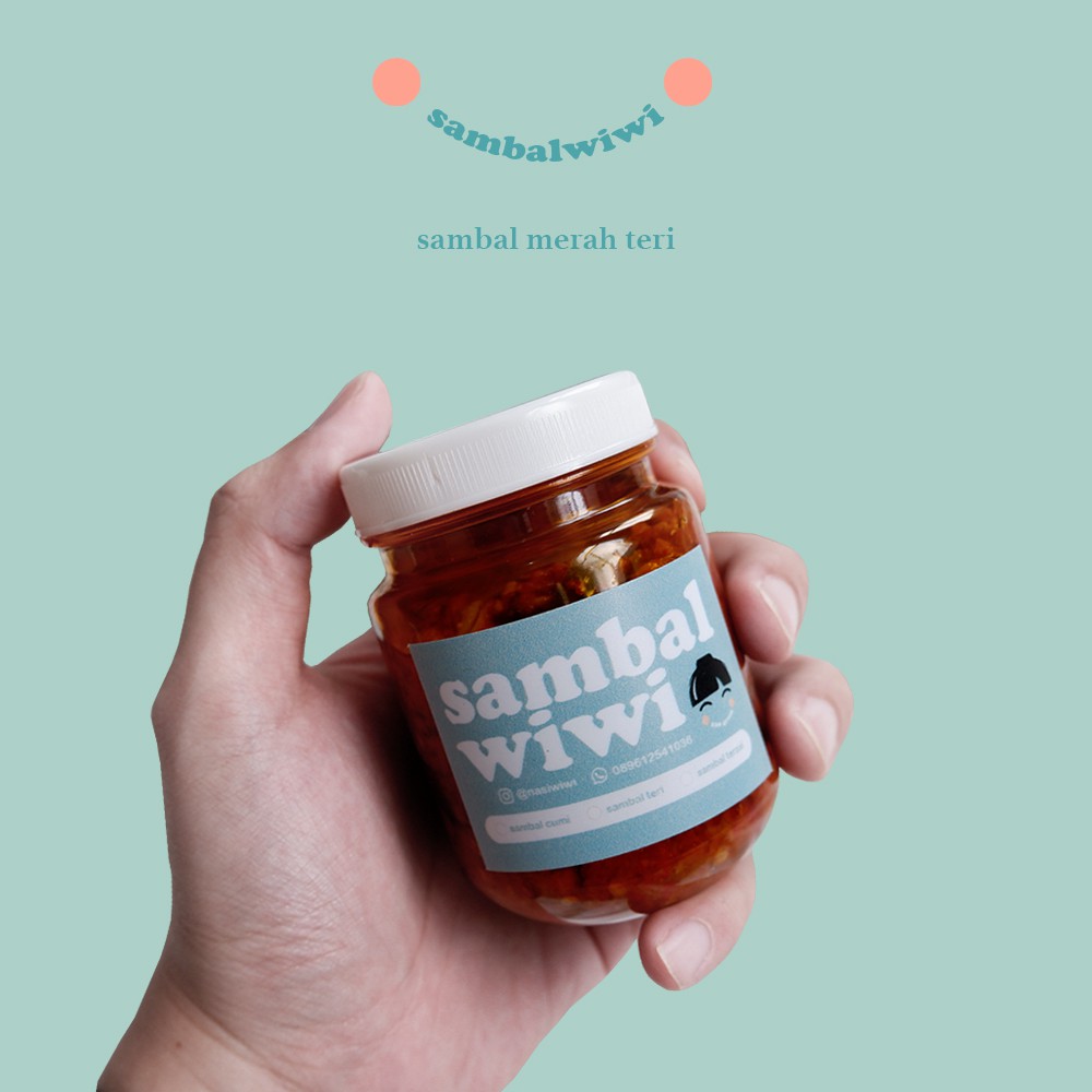 

Sambal merah teri khas Wiwi 200ml