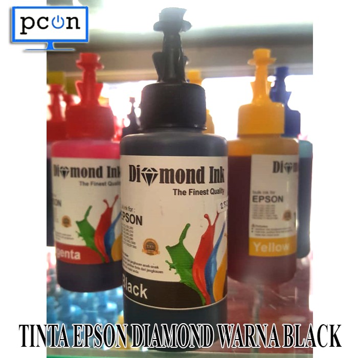 TINTA PRINTER REFILL EPSON TINTA KOREA MERK DIAMOND WARNA BLACK (6641)