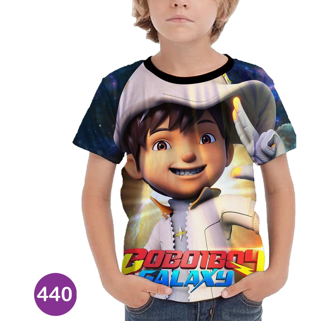 Baju Boboiboy solar Baju Anak Printing #440