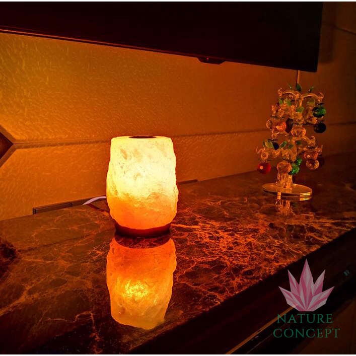 Himalayan Crystal Salt Lamp with Aromatherapy 5 - 6 KG