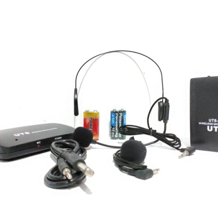 UTS 28 MIC WIRELESS PORTABLE CLIP ON DAN HEADSET MICROPHONE