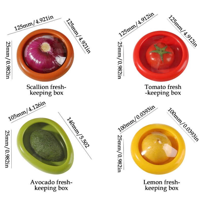 Kotak Penyimpanan Makanan Transparan Kedap Udara Untuk Kulkas