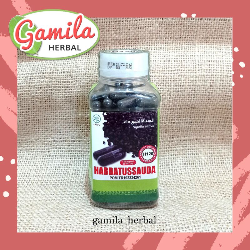 HABBATUSSAUDA SERBUK ISI 120 KAPSUL / HABBATUSSAUDA HABASYI SERBUK