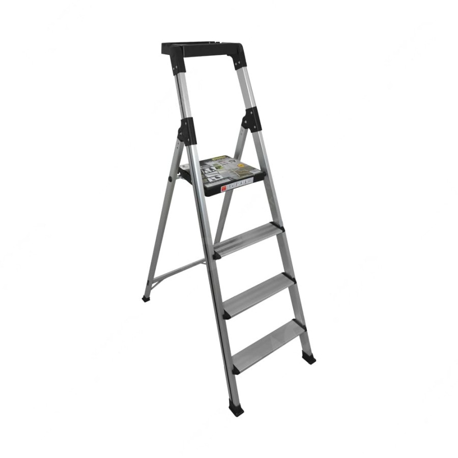 Krisbow Tangga Pegangan Aluminium 4 Step
