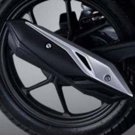 Garnish Muffler Beat Cover Knalpot All New Beat Original