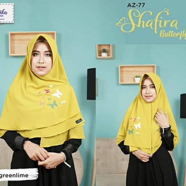 SHAFIRA BUTTERFLY AZAMKA/ KHIMAR AZAMKA