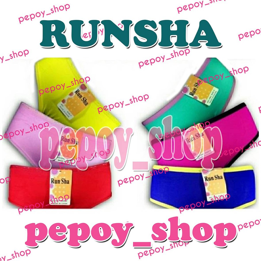 CD Wanita Celana Dalam Wanita IMPORT RS Run Sha Runsha Pepoy Grosir Baju Murah Wanita Tanah Abang