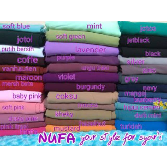 TERMURAH Kain Wolfis silky 50cm