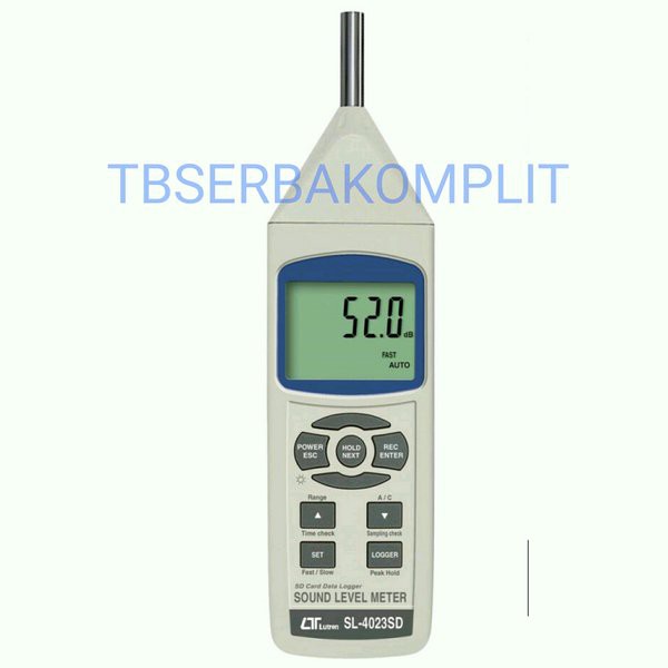 Jual Lutron Sl Sd Sound Level Meter With Sd Card Data Logger Alat Ukur Frekuensi Kebisingan